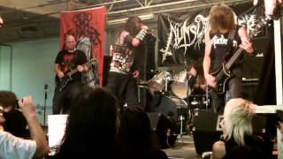 Nunslaughter LIVE  Hells Headbash  Valley City Ohio [upl. by Enaillil]