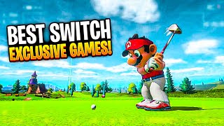 TOP 20 NINTENDO SWITCH EXCLUSIVE GAMES SWITCH EXCLUSIVE GAMES [upl. by Freemon]