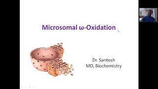 Microsomal Omega oxidation of fatty acid [upl. by Ecidnac]