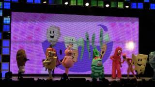 Yo Gabba Gabba Live show  Party in my tummy Part 2 [upl. by Stirling423]