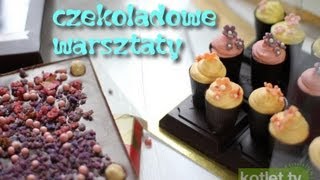 Czekolada  warsztaty z przygotowania pralinek  od kuchni 77  KotletTV [upl. by Assirialc131]