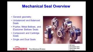 Applying Mechanical Seals in Chemical Plant Applications  Webinar Session 4  Siewert Equipment [upl. by Mokas168]