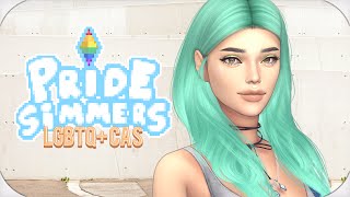 🌈THE SIMS 4 Pride Simmers  LGBTQ CAS Pride Month🌈 [upl. by Englebert]