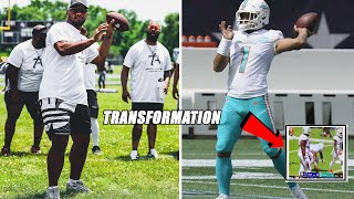 Tua Tagovailoa MONSTER Body Transformation Jiu Jitsu Workout Evident at Dolphins OTAs [upl. by Badr]