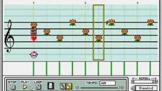 Final Fantasy VI Boss Theme  Decisive Battle on Mario Paint [upl. by Kraul]