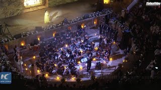 38th Jerash Festival for Culture and Arts kicks off in Jordan [upl. by Yrrem]