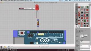 LED Blink with Fritzing [upl. by Tenaej]