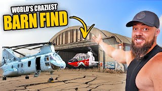 Should I Buy This Chinook Helicopter Craziest Barn Find Ever [upl. by Alix]