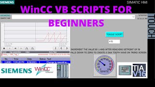 WinCC VB Scripts for Beginners  Siemens TIA Portal VB Script  Visual Basic Script  Visual Basic [upl. by Nevak]