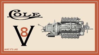 Cole V8 the 1st V8 with detachable cylinder heads [upl. by Tega]