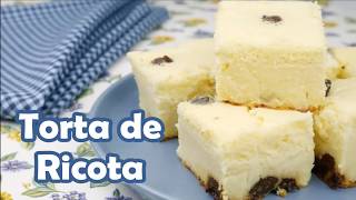 Receita de TORTA DE RICOTA [upl. by Fates]