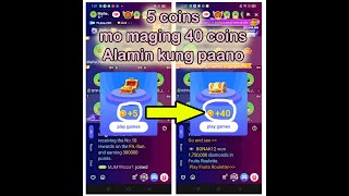 POPPO LIVE 5 coins to 40 coins instant in treasure box [upl. by Aerbas]