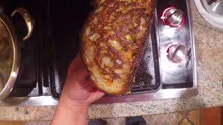 Late night chorizo grilled cheese [upl. by Ahsiet470]