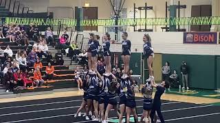 Lake Park High School IHSA Cheer Competition Fremd High School 012024 [upl. by Gerianna20]