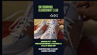 The BEST Womens Running Shoes  ON CLOUD Swift 3D shorts [upl. by Bartram707]