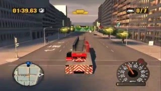 Midtown Madness 3 Washington Dawn Blitz Race Fire Truck [upl. by Ydnas]