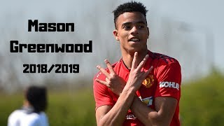 Mason Greenwood  43 Goals amp Assists  Season Highlights 20182019 [upl. by Llyrad]