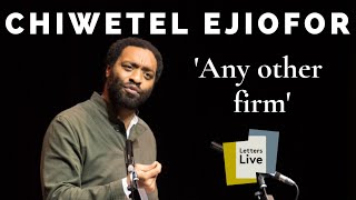 Chiwetel Ejiofor reads possibly the funniest letter of recommendation ever [upl. by Pallaton]