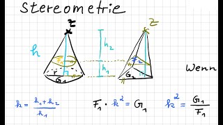 05 Stereo Herleitung Kegelvolumen [upl. by Haimrej]