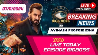 BIGBOSS Season 18 LIVE  BIG BOSS LIVE UPDATES  TODAY EPISODE BIGBOSS LIVE  7TH NOV 2024 BIGBOSS [upl. by Papagena888]