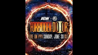 AEW Forbidden Door 2024 PPV Matches amp Predictions [upl. by Anneliese]