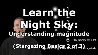 Understand star magnitudes to learn the night sky Stargazing Basics 2 of 3 [upl. by Eltsirk]