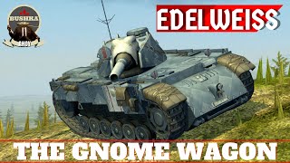 The Edelweiss Tier 7 Gnome Wagon World of Tanks Blitz [upl. by Dee353]