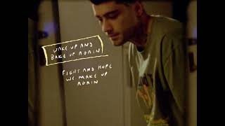 ZAYN  Birds on a Cloud Official Lyric Video [upl. by Naesal]