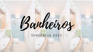 Banheiros Tendência 2023  inspirações [upl. by Amie]