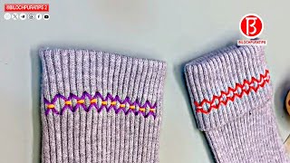 The sleeves of the sweater are too long No need to cut them They are shortened Full Video [upl. by Mella]