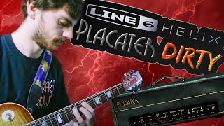 Line 6 Helix  Placater Dirty 80s Thrash Tone [upl. by Eitsyrc]