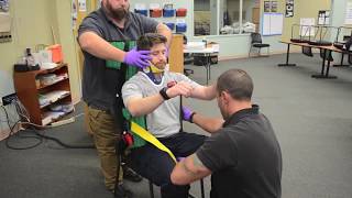 NREMT Seated Spinal Immobilization [upl. by Acima819]