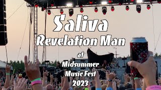 Saliva  Revelation Man Live at Midsummer Music Fest 2023 [upl. by Beverlie]