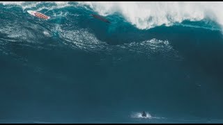 60FT ROGUE WAVE CATCHING SURFERS PT 2 Land angle Proves goonlings wrong [upl. by Napas]