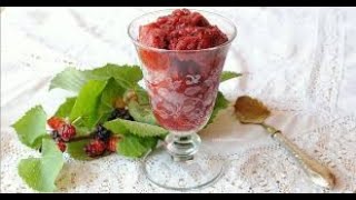 GRANITA DI GELSI TRADIZIONE SICILIANA [upl. by Haeckel]