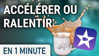 Comment accélérer ou ralentir une vidéo sur iMovie [upl. by Medlin]