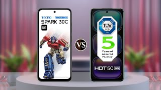 Tecno Spark 30c 5G Vs infinix Hot 50 5G [upl. by Somerville661]