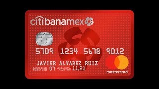 Ventajas Y Desventajas de la tarjeta de credito clasica de Citibanamex [upl. by Barthold]