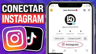 Cómo PONER mi INSTAGRAM en TIKTOK 2024 Conectar TikTok Con Instagram [upl. by Amrak791]