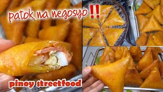 Pinoy ham and egg wrap❗️Patok pang negosyo❗️streetfood recipe [upl. by Eiramlatsyrk]