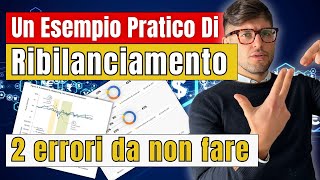 RIBILANCIAMENTO del Portafoglio come farlo Esempio Pratico [upl. by Reich]