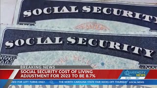 Social Security COLA increase for 2023 officially announced [upl. by Melina457]