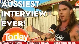 Aussiest Interview Ever What a legend [upl. by Neersin]