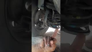 Swift DZIRE petrol rear shocker changeautomobile mechancial shortsvideo mechanic [upl. by Verlee]