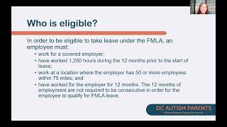 Family and Medical Leave Act FMLA [upl. by Jasmine]