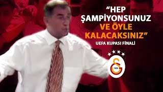 UEFA Kupası  17 Mayıs 2000 UEFA Kupası Fatih Terim Soyunma Odası Konuşması [upl. by Judith]