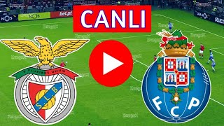 BENFİCA PORTO MAÇI CANLI İZLE  eFootball Türkçe Simülasyon [upl. by Rehsu444]