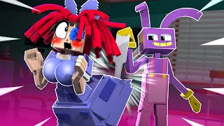 Big Slappy👋🍑Is Jax WEIRD Jax x Ragatha  Digital Circus But Minecraft Animation [upl. by Weidar]