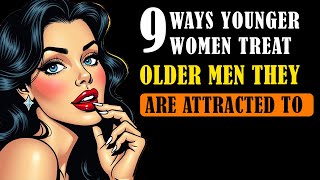 9 Ways Younger Women Treat Older Men They Are Attracted To  Woman Psychology [upl. by Attenwahs]