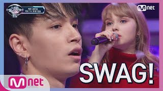 ENG sub I can see your voice 6 3회 SWAG 듀엣 한인 노래 자랑 1등 x AOMG 주지마 190201 EP3 [upl. by Nosliw]